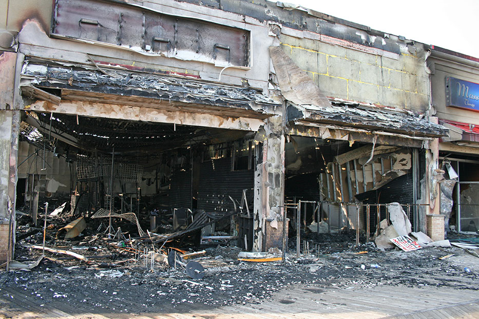 fire damage restoration